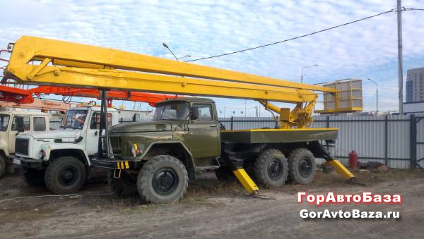 Услуги. Аренда автовышки вездеход