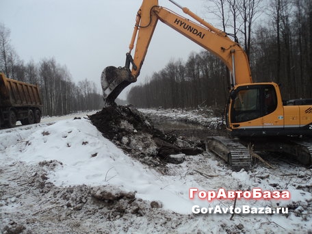 Услуги экскаватора Хюндай260