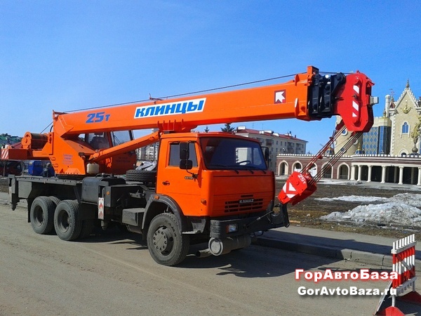 Аренда автокрана Камаз Клинцы 