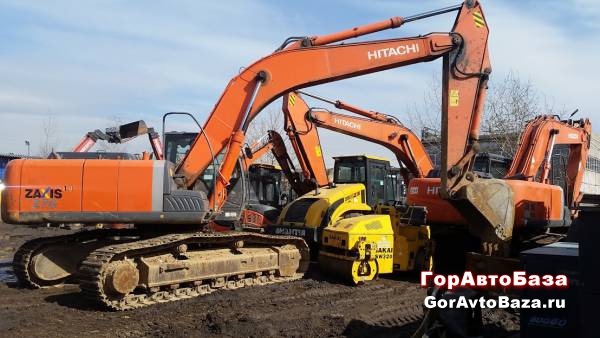 Гусеничный экскаватор Hitachi 