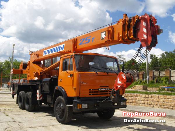 Аренда автокрана Камаз Клинцы 