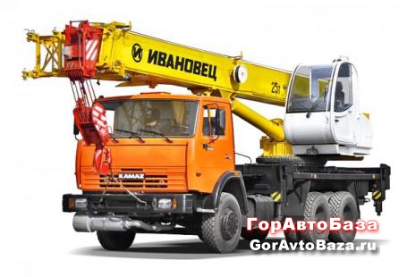 Аренда автокрана 25 т.