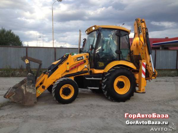 услуги экскаватора-погрузчика jcb