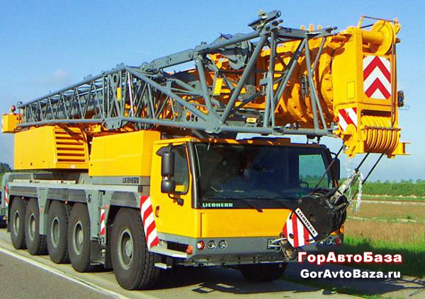 Услуги автокрана Liebherr LTM 110