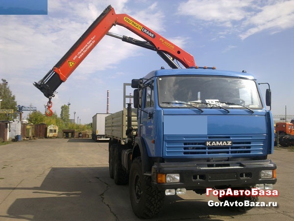 Кран-борт (вездеход) на базе КАМА