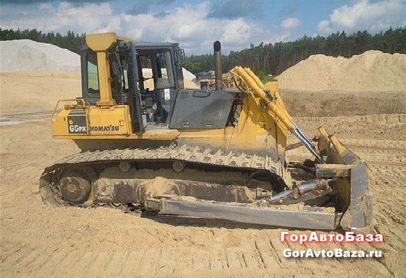 Аренда бульдозера KOMATSU