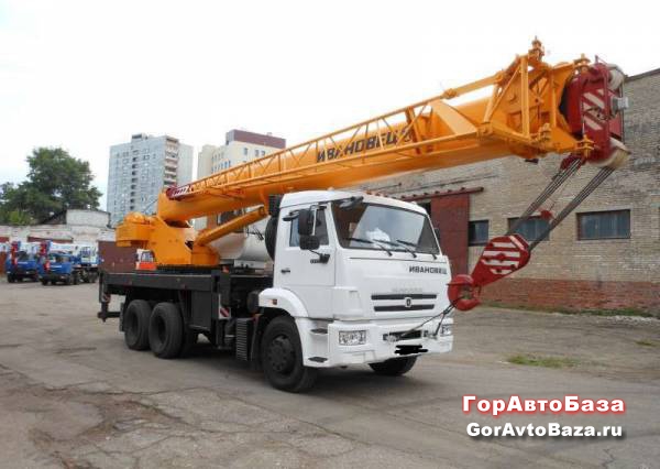 Кран 25 тонн 30 м. стрела