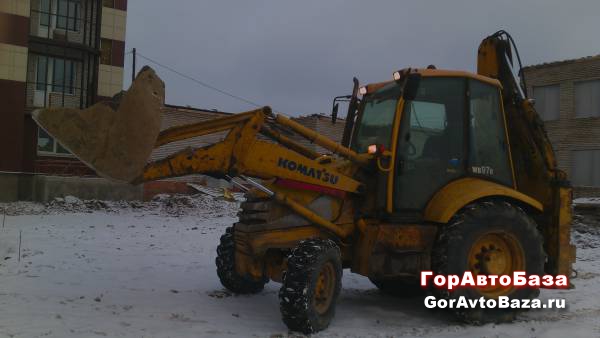 Аренда экскаватора-погрузчика