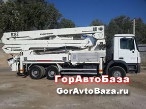 Автобетононасос 52 метров
