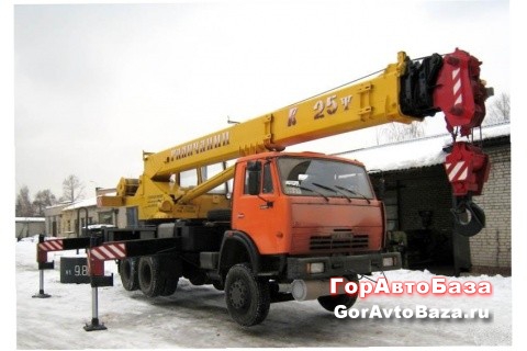 Аренда автокрана 25т