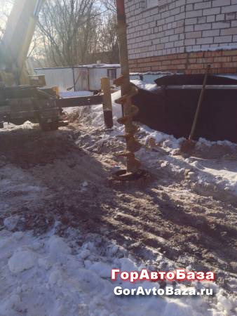 Бурение под фундамент 
